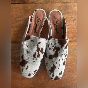 Free people Madison calf hair mules